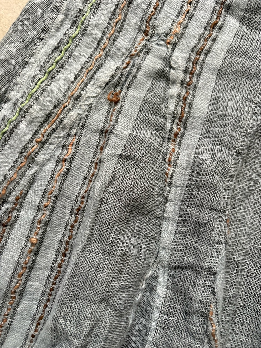 CP Shades x Free People Linen Lily Maxi Skirt - Picture 15 of 16